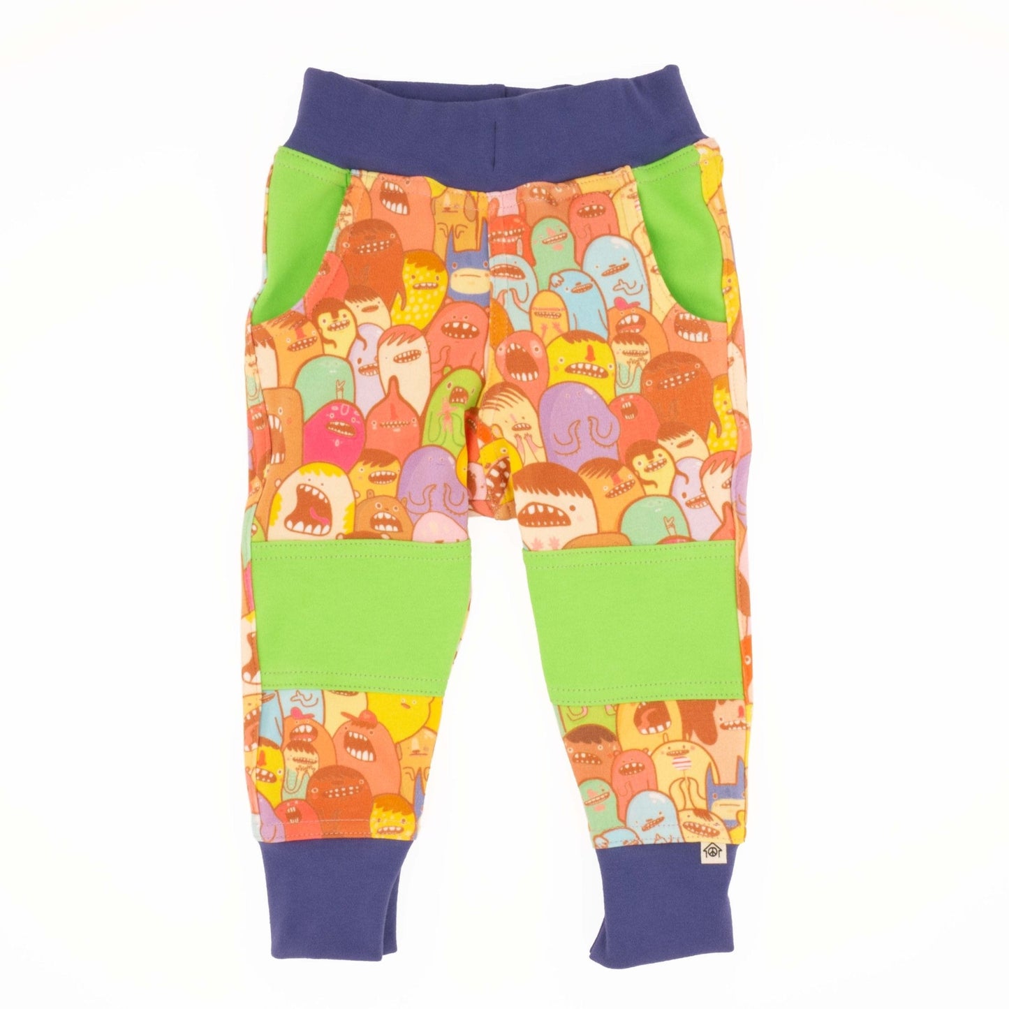 Pantalones deportivos con estampado de bebé
