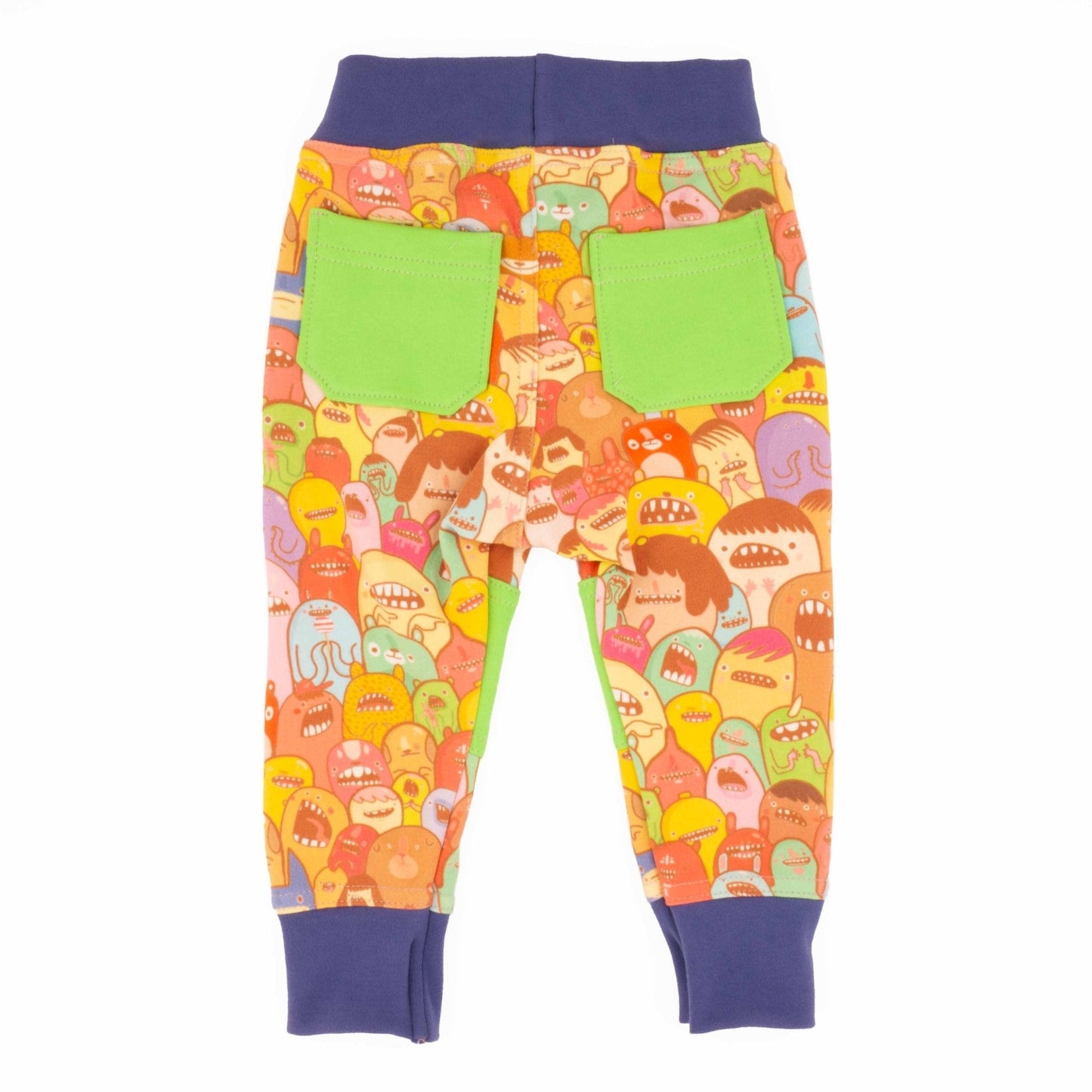 Pantalones deportivos con estampado de bebé