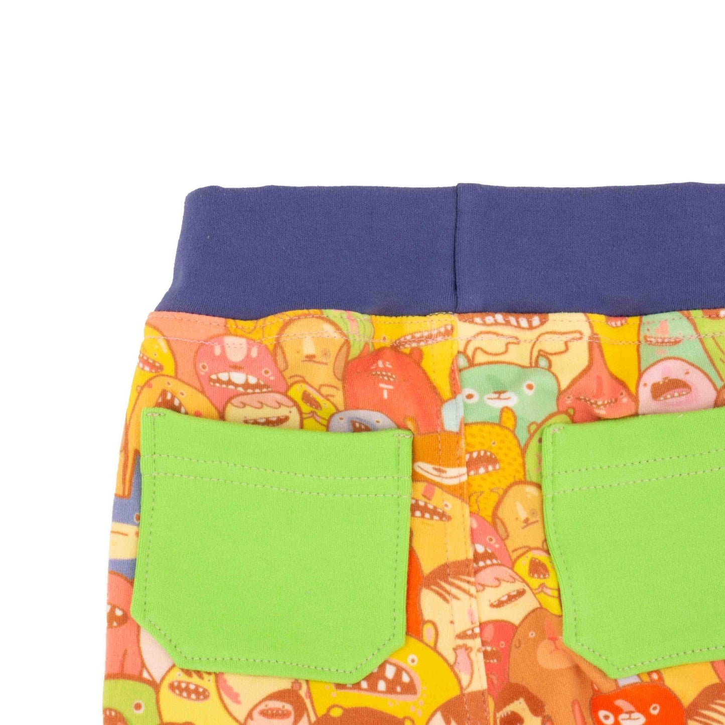 Pantalones deportivos con estampado de bebé