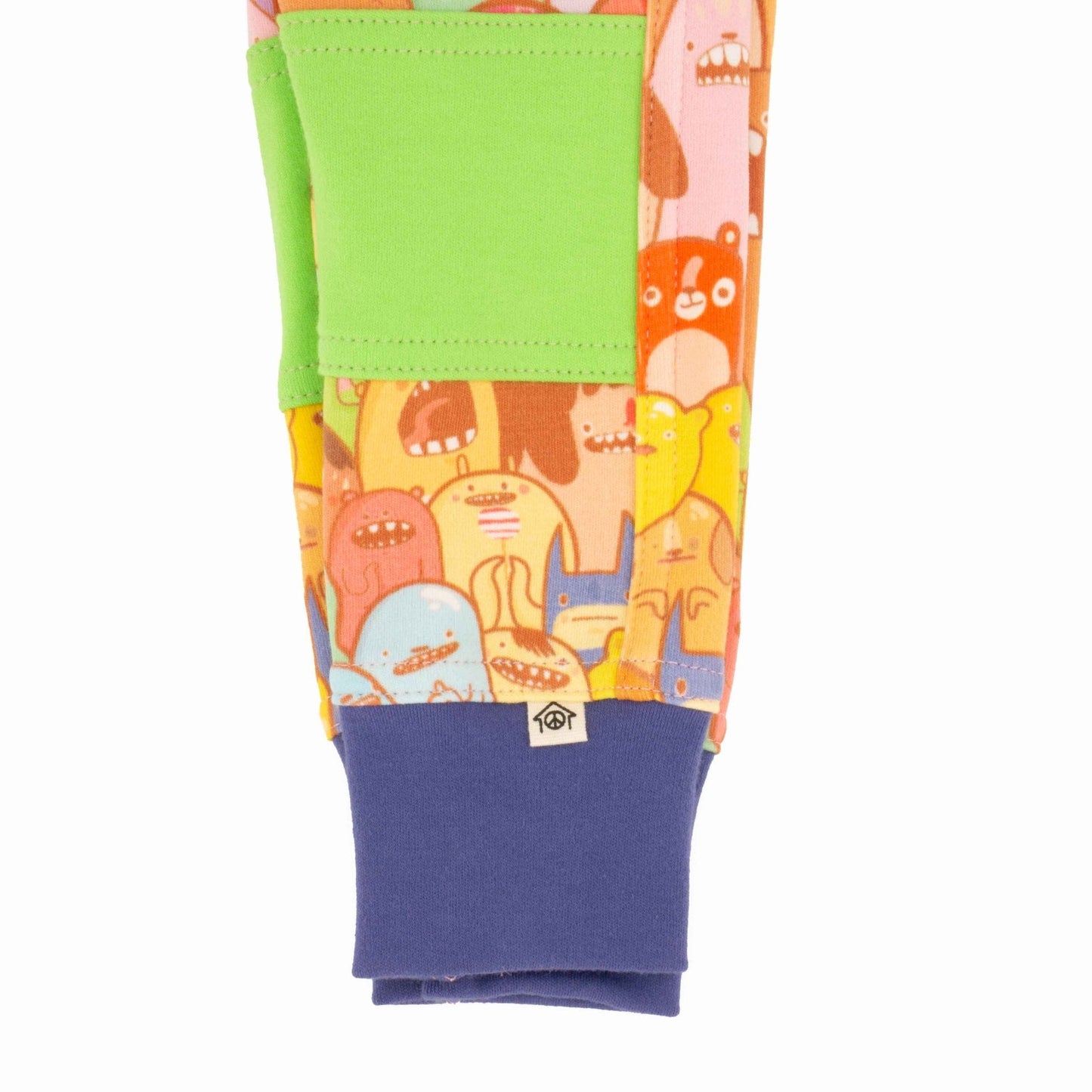 Pantalones deportivos con estampado de bebé
