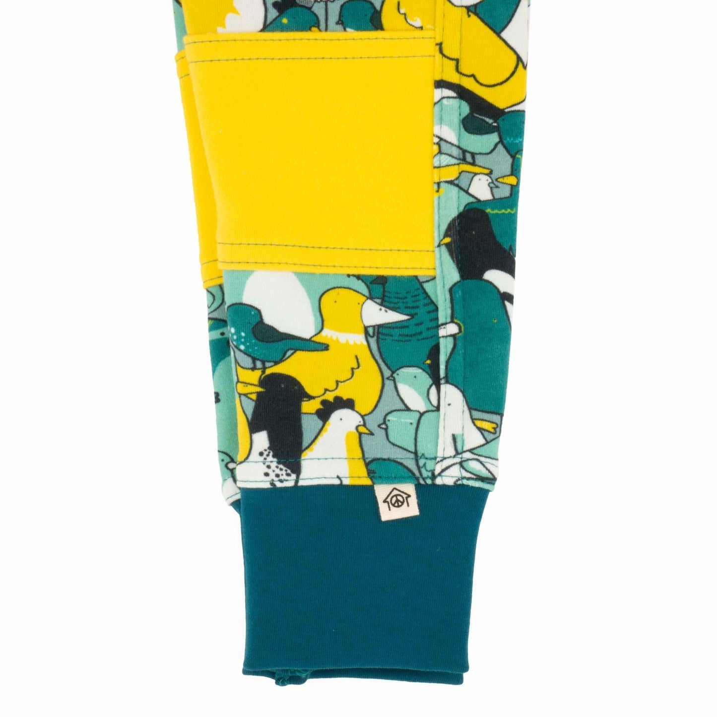 Pantalones deportivos con estampado de bebé