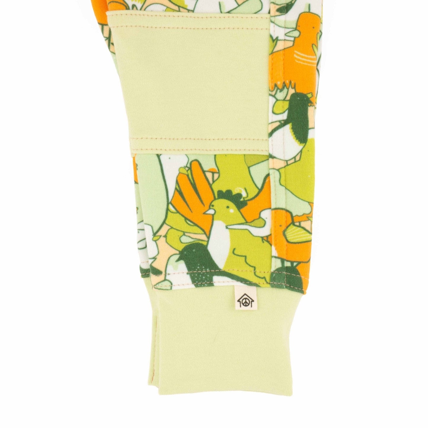 Pantalones deportivos con estampado de bebé
