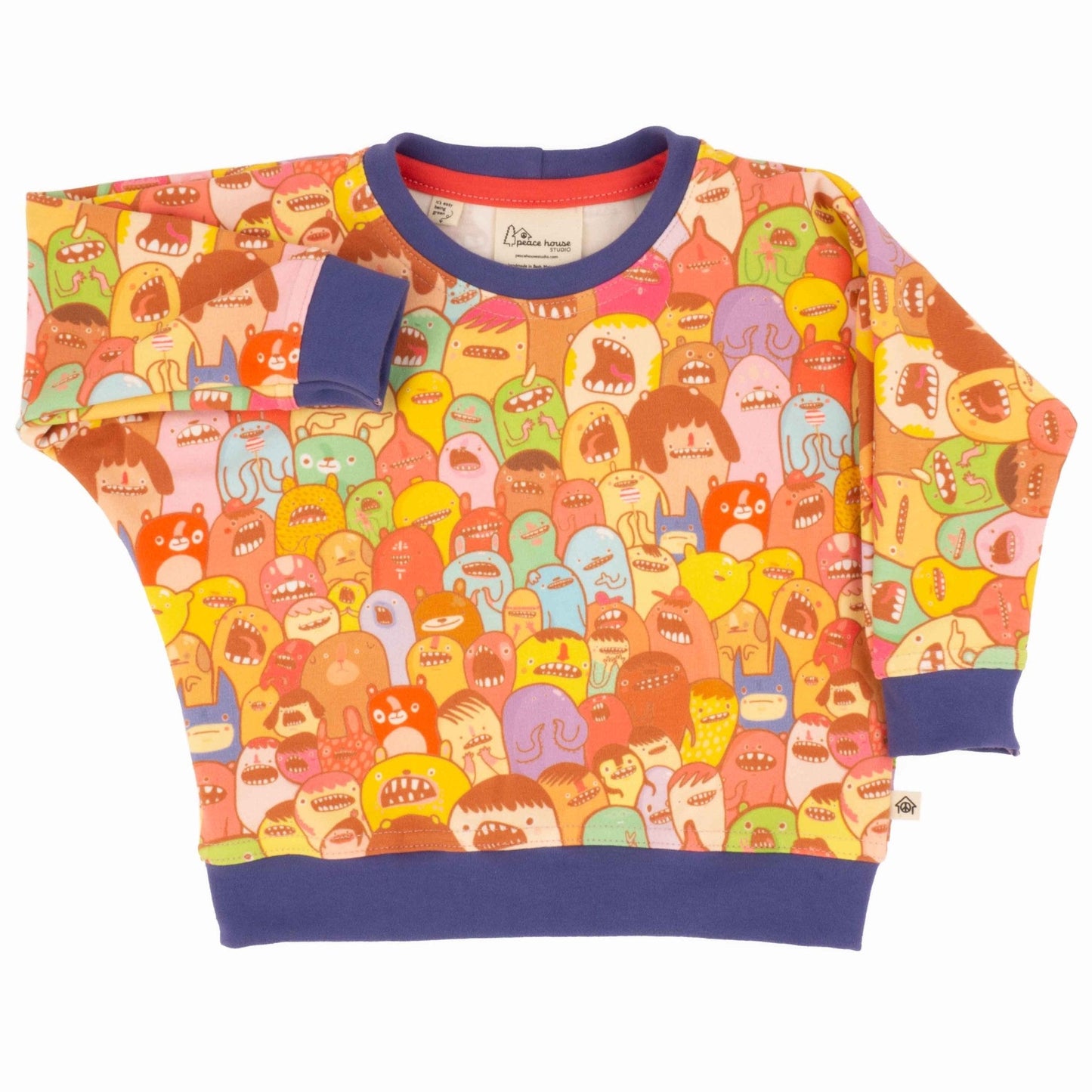 Sudadera con estampado para niños grandes