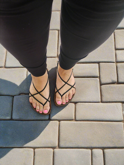 Sandalias de enebro