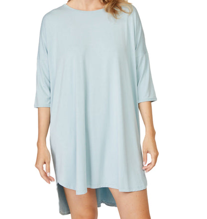 3/4 Sleeve Bamboo Viscose Nightshirt