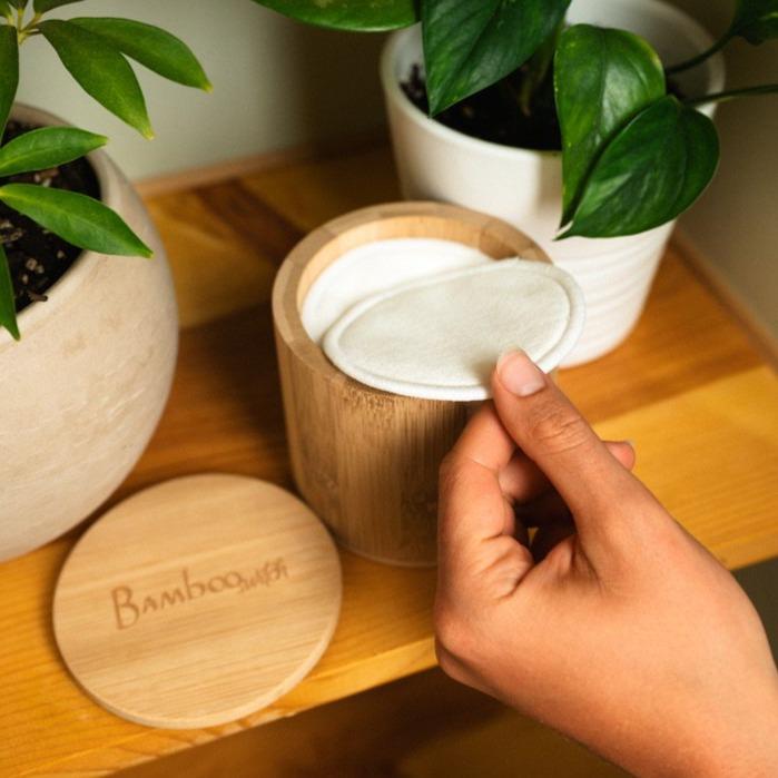 Bamboo Cotton Facial Rounds | 20 Ct.