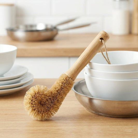 Bamboo Drinkware Cleaning Brush | Straight