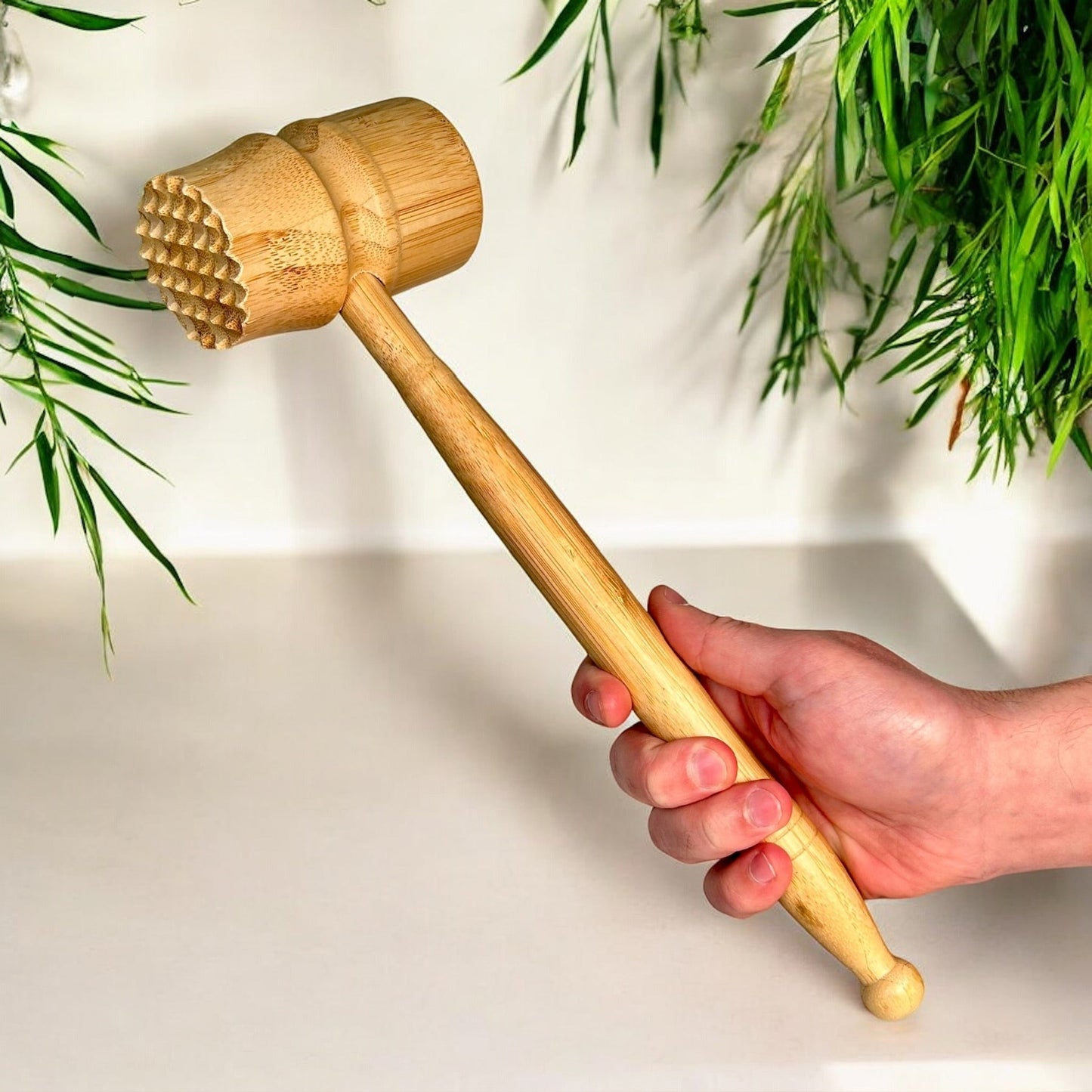 Bamboo Meat Tenderizer & Kitchen Tool