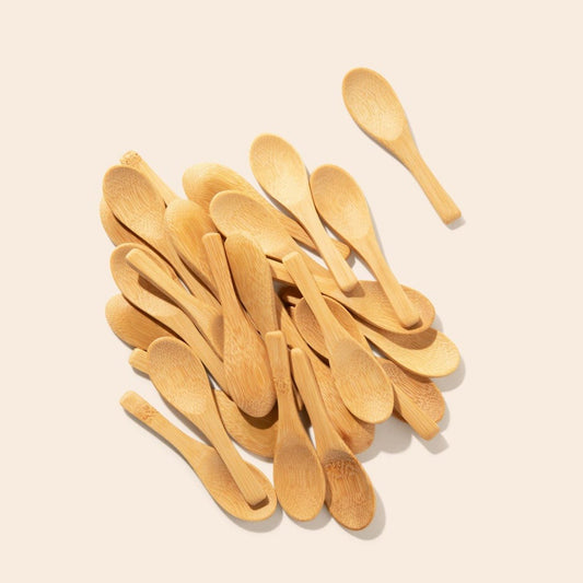 Bamboo Mini Spoon | Rounded Mini Paddle
