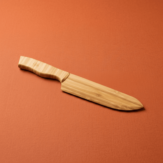 Cuchillo de pastelería de bambú