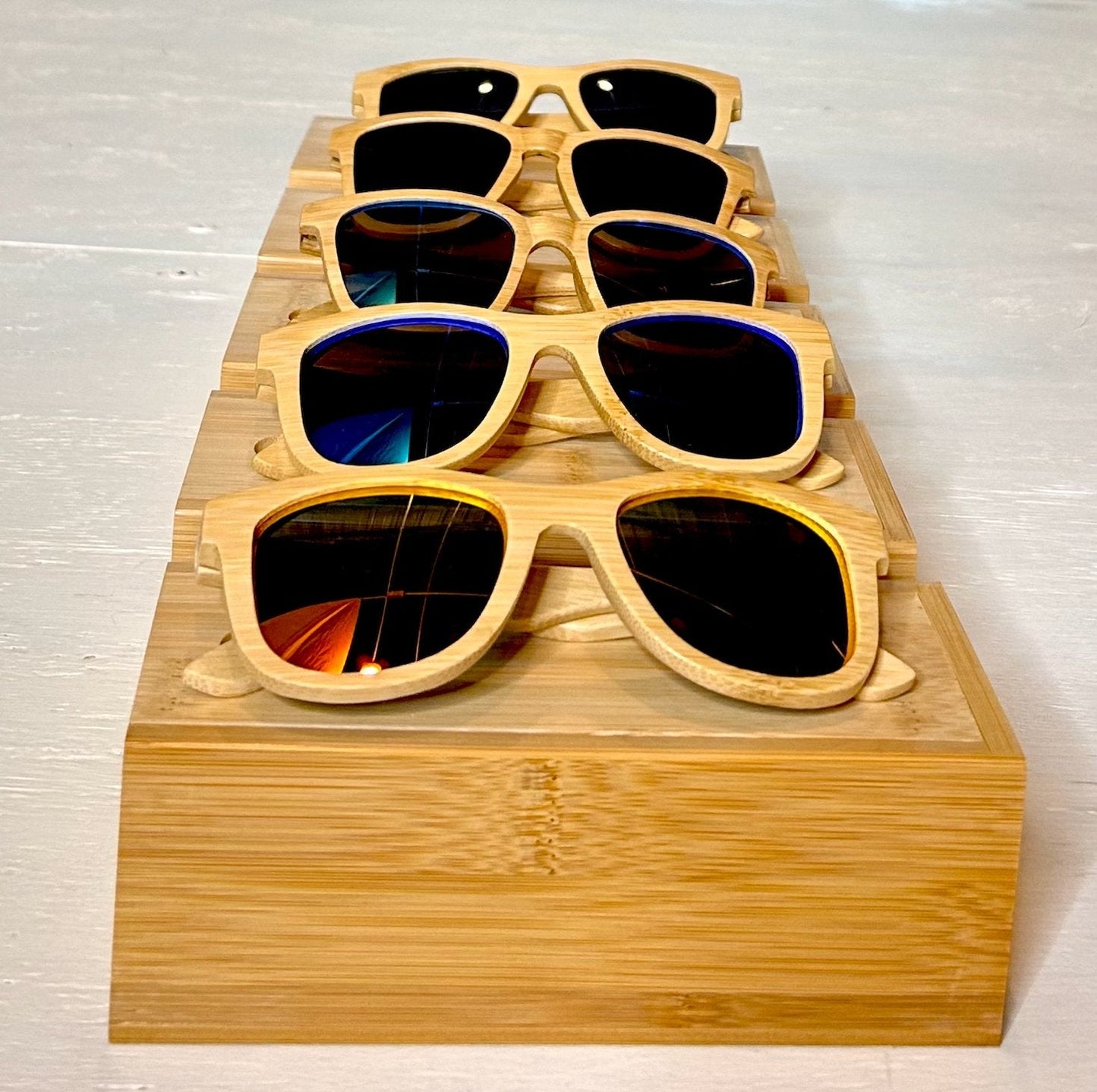 Gafas de sol de bambú