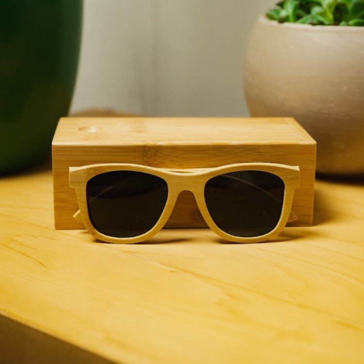 Gafas de sol de bambú