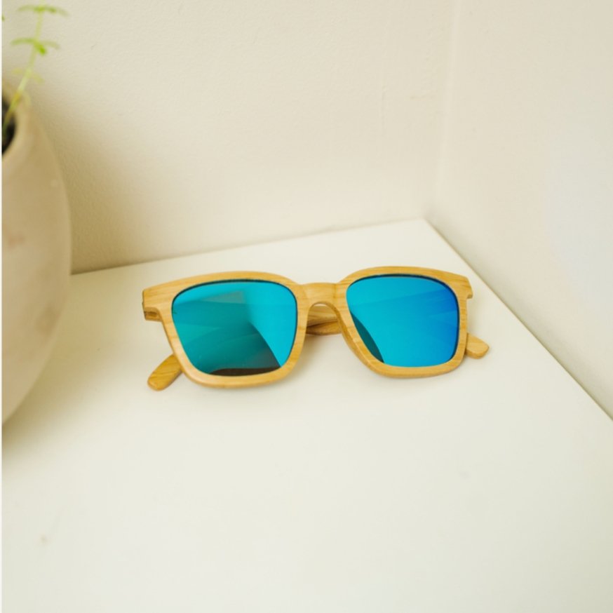 Gafas de sol de bambú