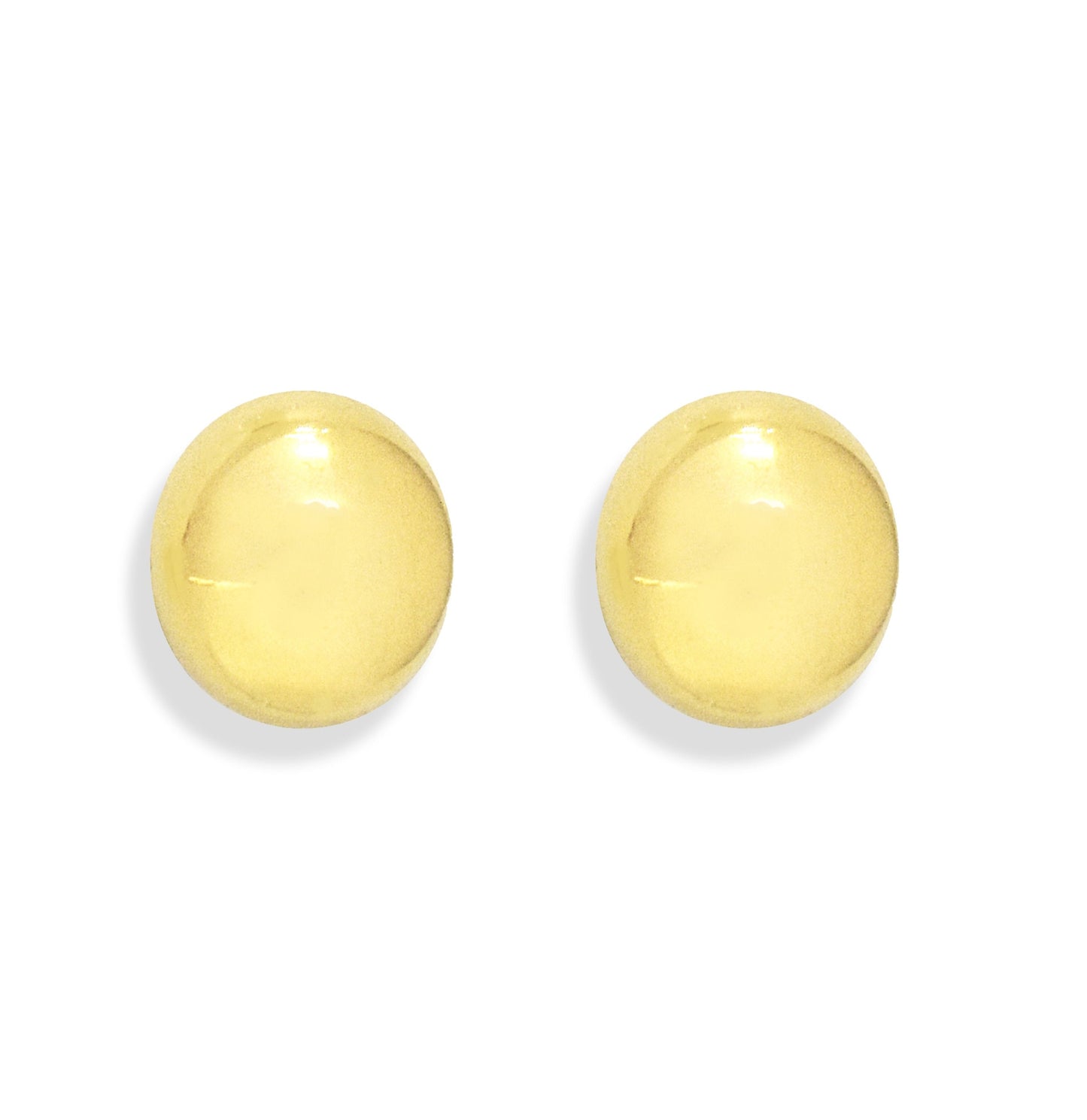 PENDIENTES DE DOMO DORADO MARYLYN