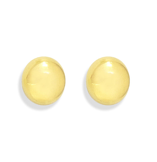 PENDIENTES DE DOMO DORADO MARYLYN