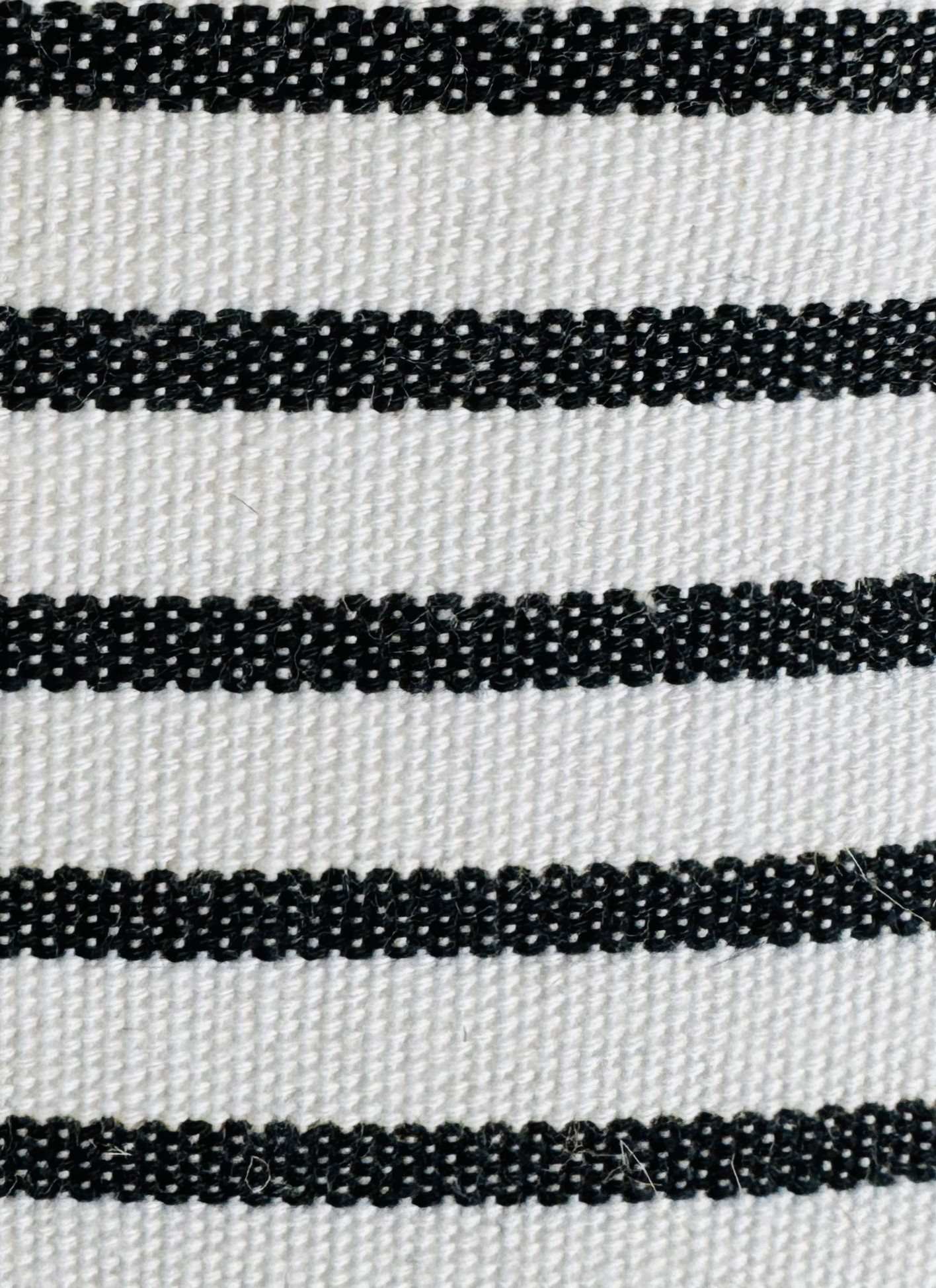 Striped Black and White Hammock Chair Swing