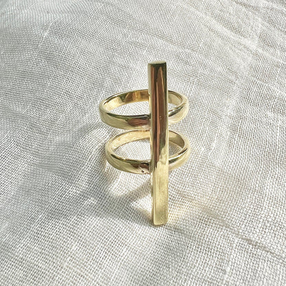 Anillo Bombshell de doble banda