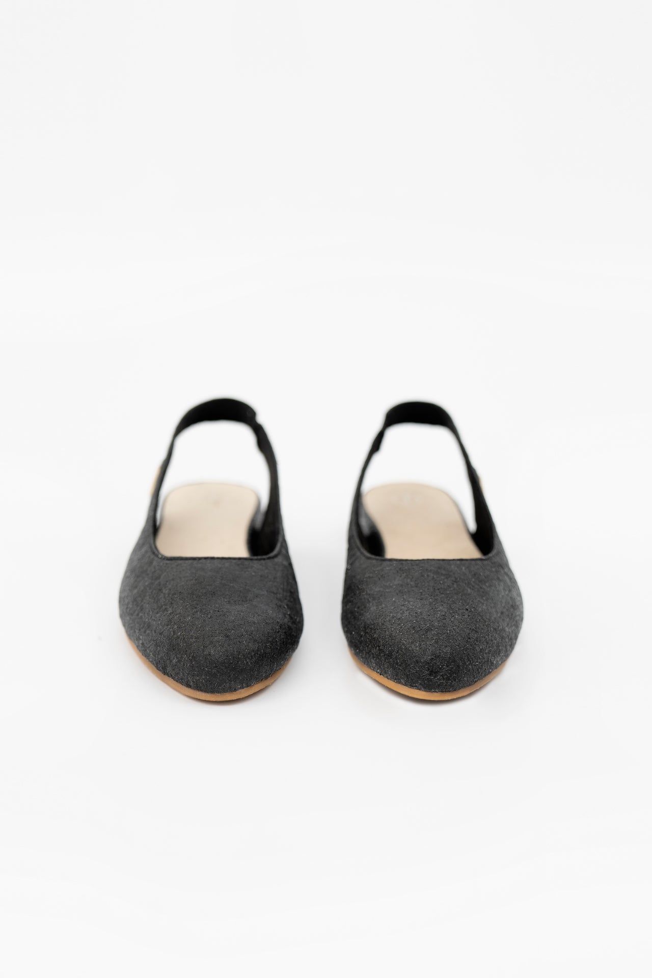 Cannes - Zapatos planos con tira en el talón - Gris carbón