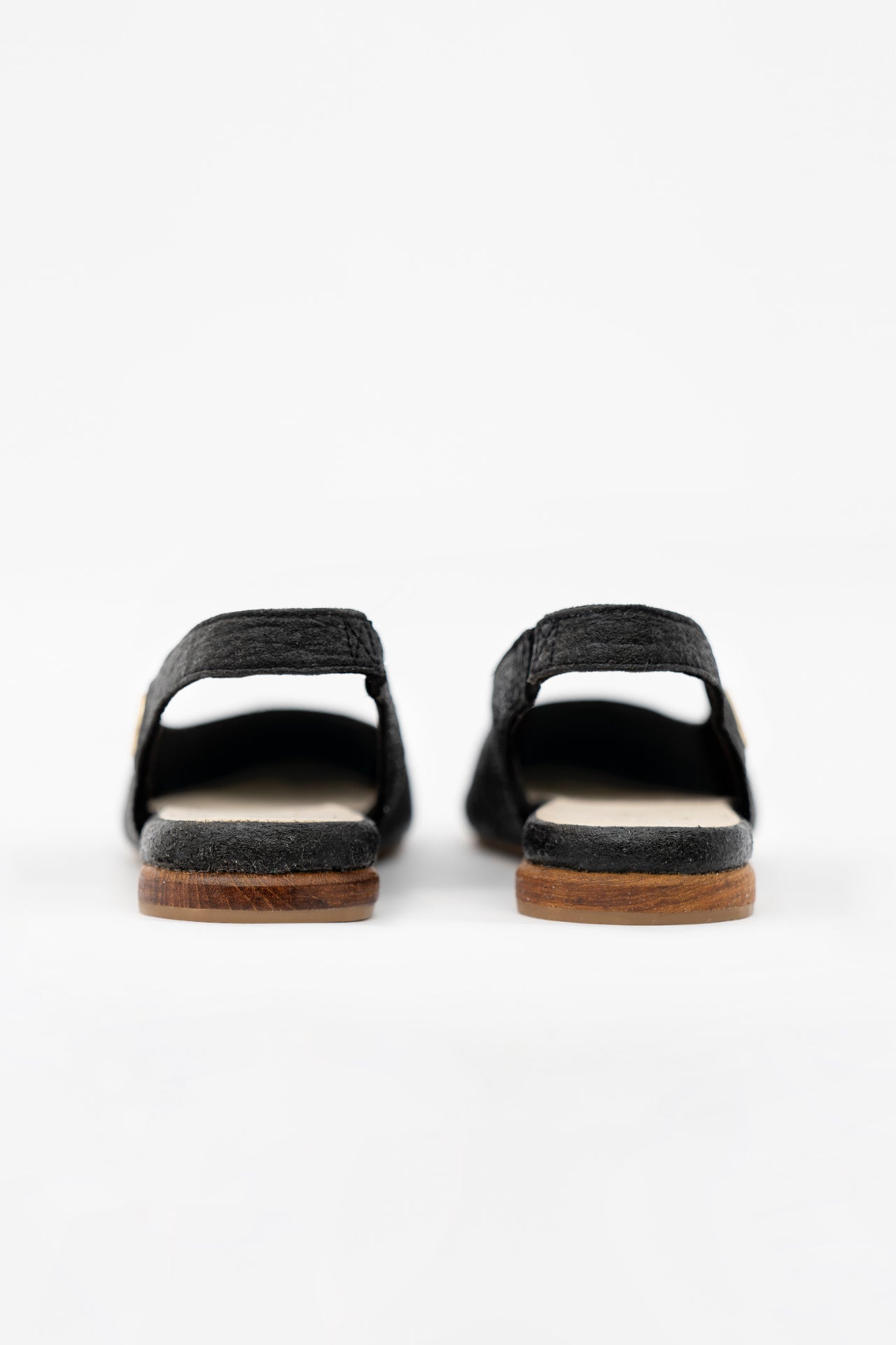 Cannes - Zapatos planos con tira en el talón - Gris carbón