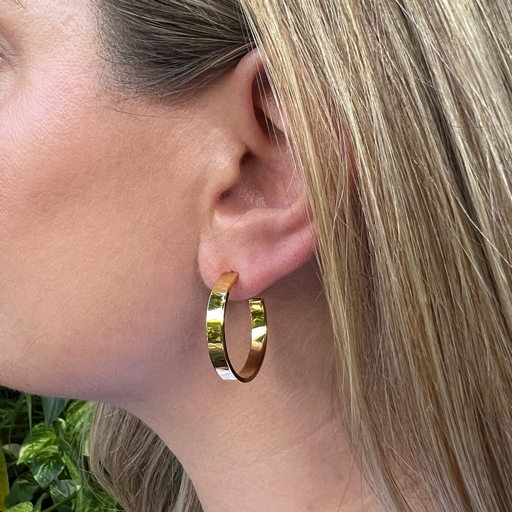 Pendientes de aro Chunky Bombshell