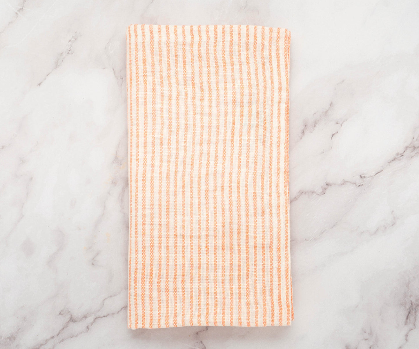 Orange Linen Napkins