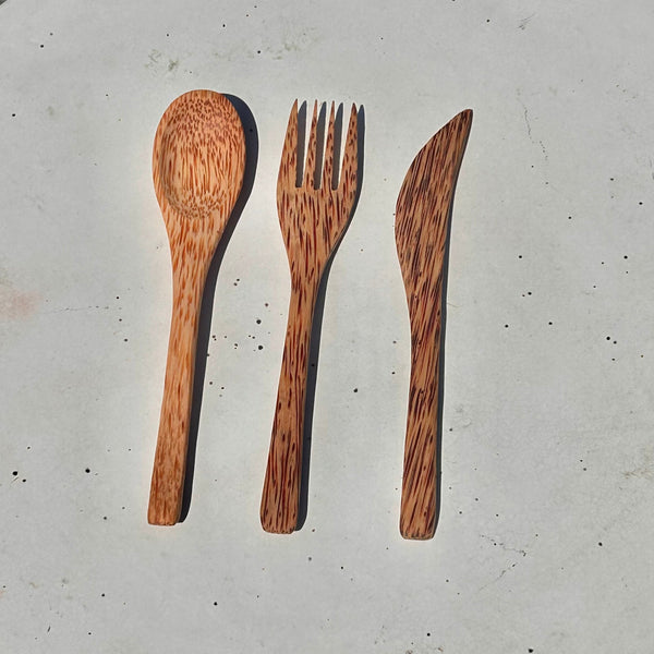 Coconut Bowls & Utensils