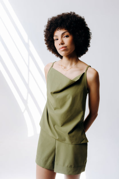 Cowl Neck Cami