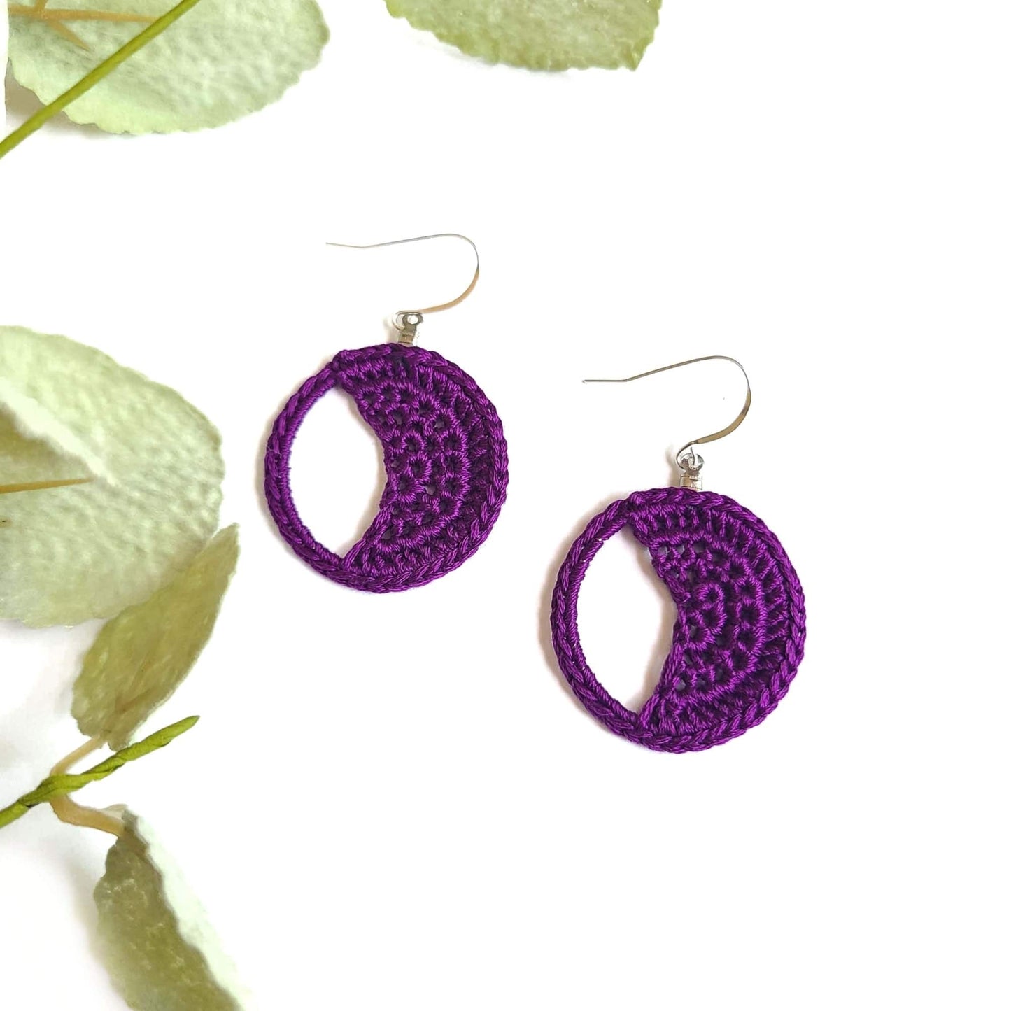Crescent Moon Celestial Earrings