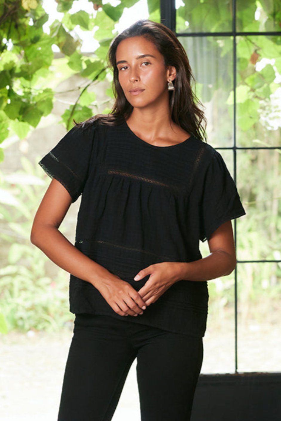 Camiseta Dawn en negro 