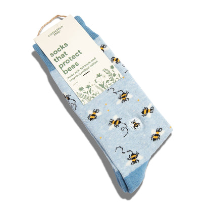 Calcetines que protegen a las abejas