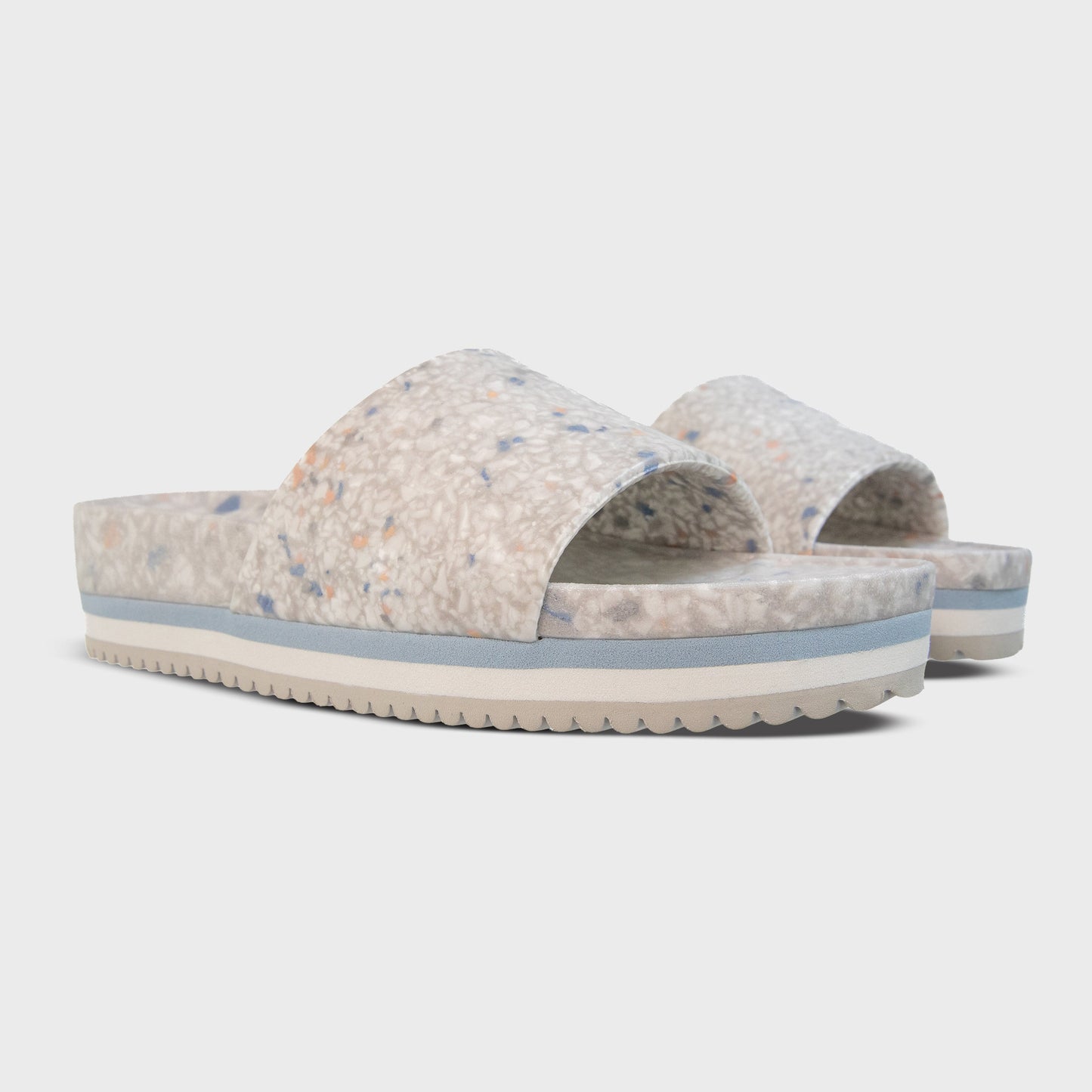 Sandalias de plataforma East Beach - Denim descolorido