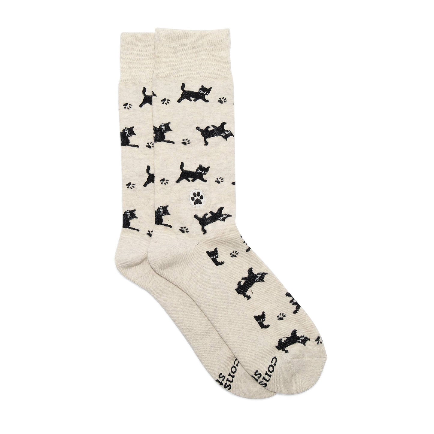 Calcetines que salvan gatos (Gatos beige)