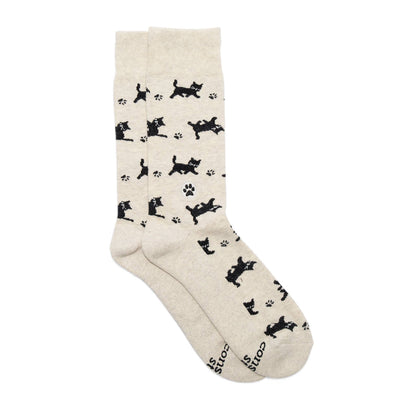 Calcetines que salvan gatos (Gatos beige)
