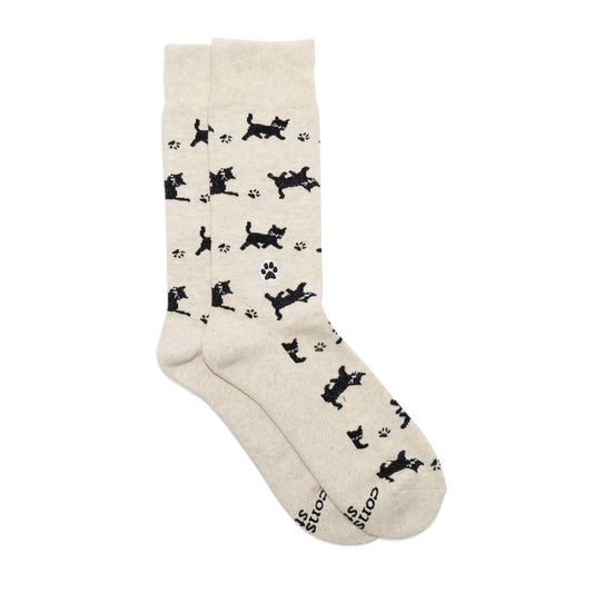 Calcetines que salvan gatos (Gatos beige)