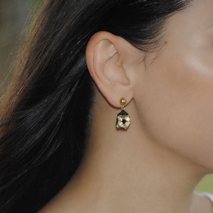 Pendientes de flores de Keya