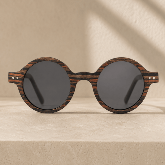 Flic - Gafas de sol unisex de madera