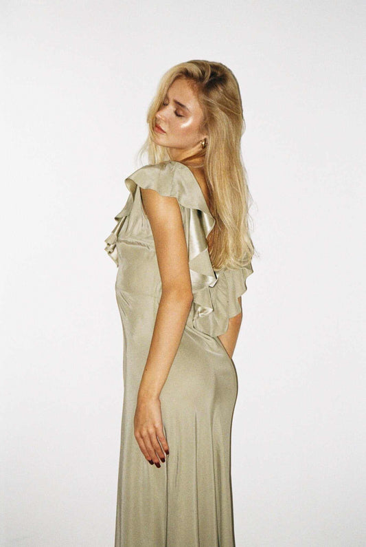 Florence Dress - Sage Green