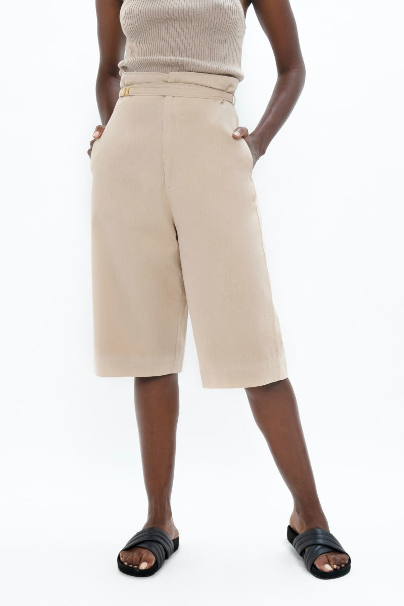 Florencia - Pantalones hasta la rodilla - Arena