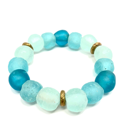 Pulsera de cristal • Brisa marina