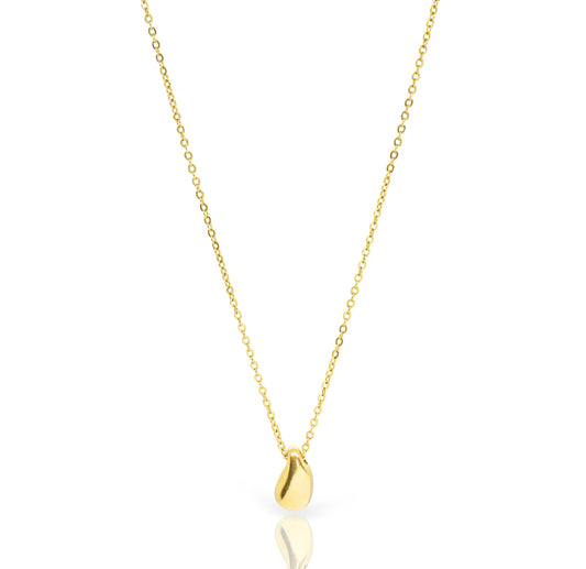 COLLAR CON COLGANTE DE LÁGRIMA DE ORO DE PENÉLOPE