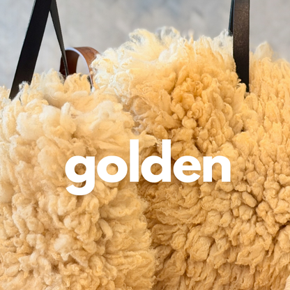 SHERPA BAG sheep fleece handbag