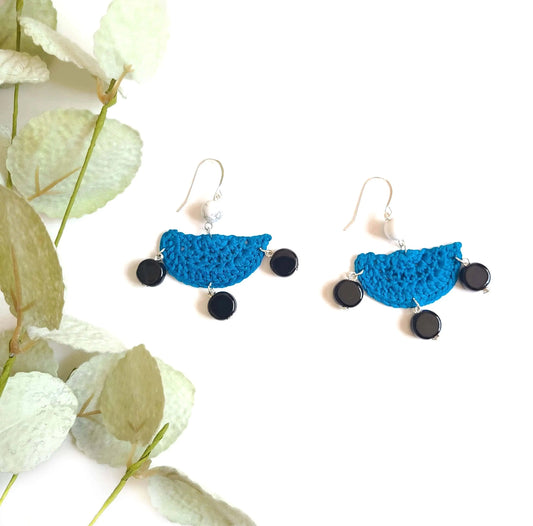 Half Circle Dangle Earrings
