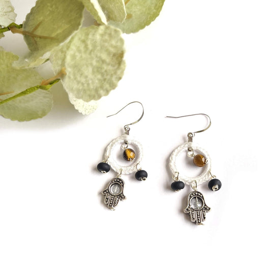Pendientes de Hamsa