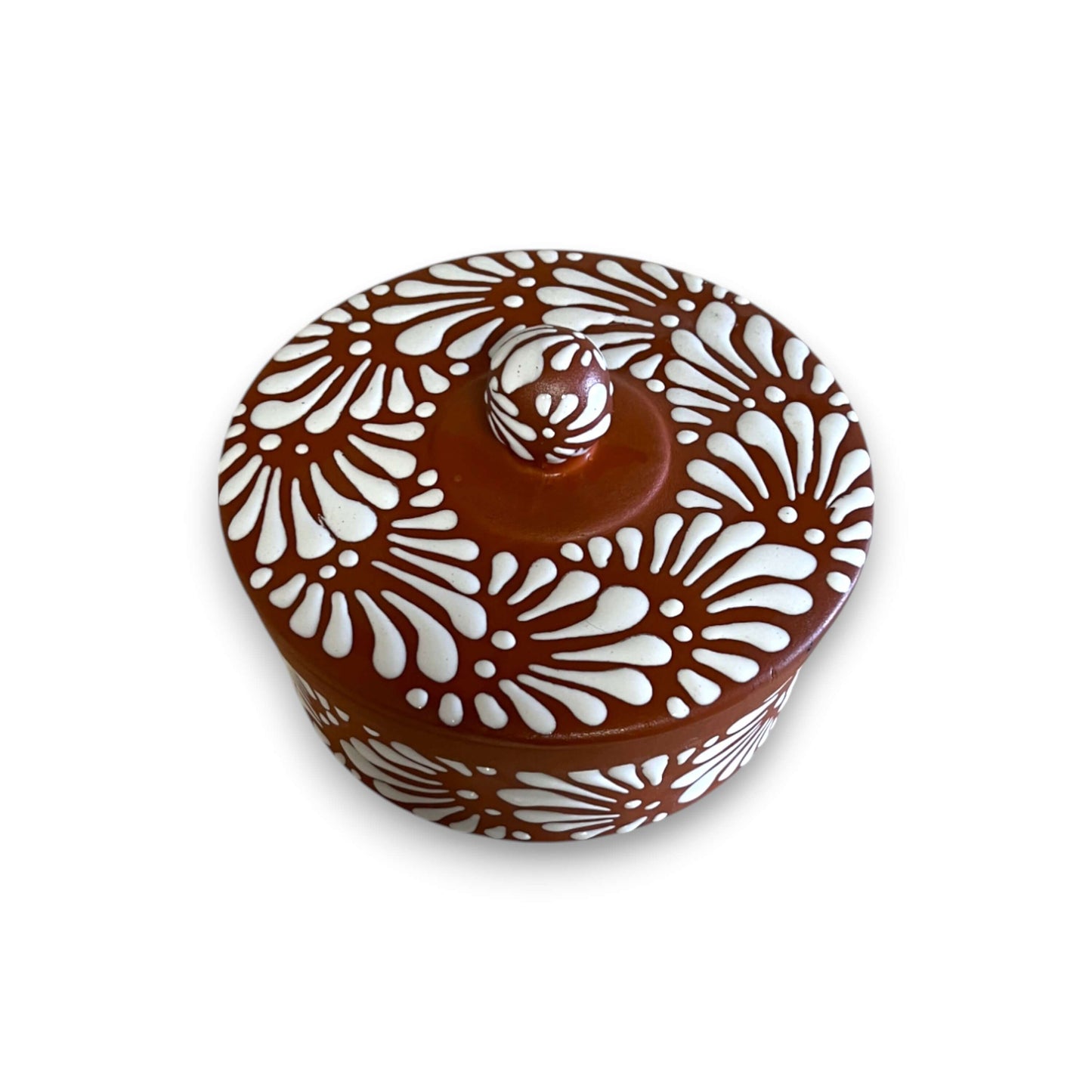 Calentador de tortillas de Talavera | Calentador de alimentos de terracota hecho a mano