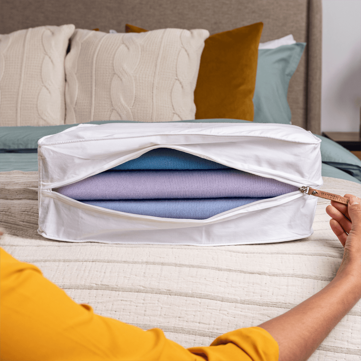Large Organic Cotton Storage Bag