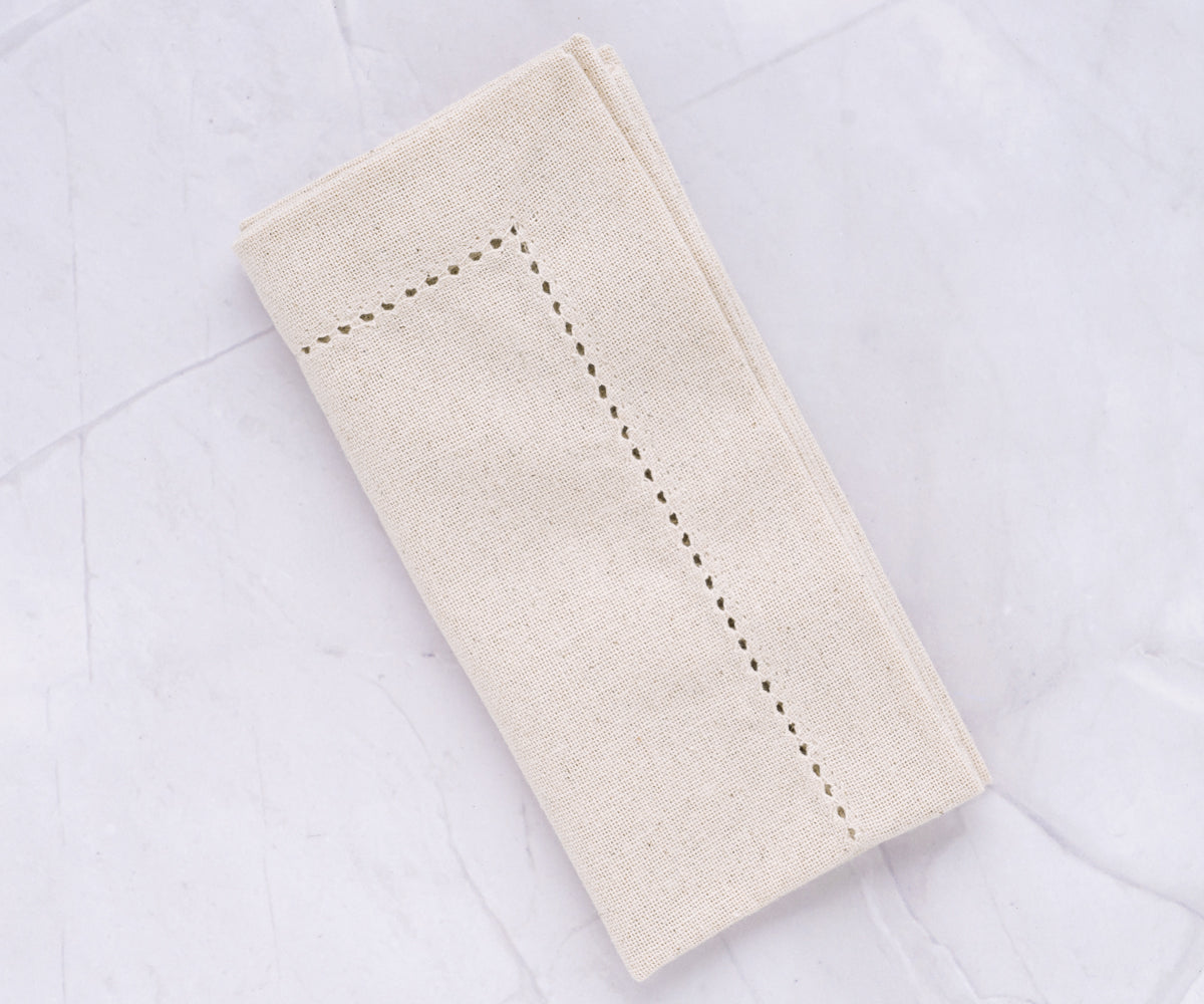 Servilletas de tela con dobladillo - 22 pulgadas