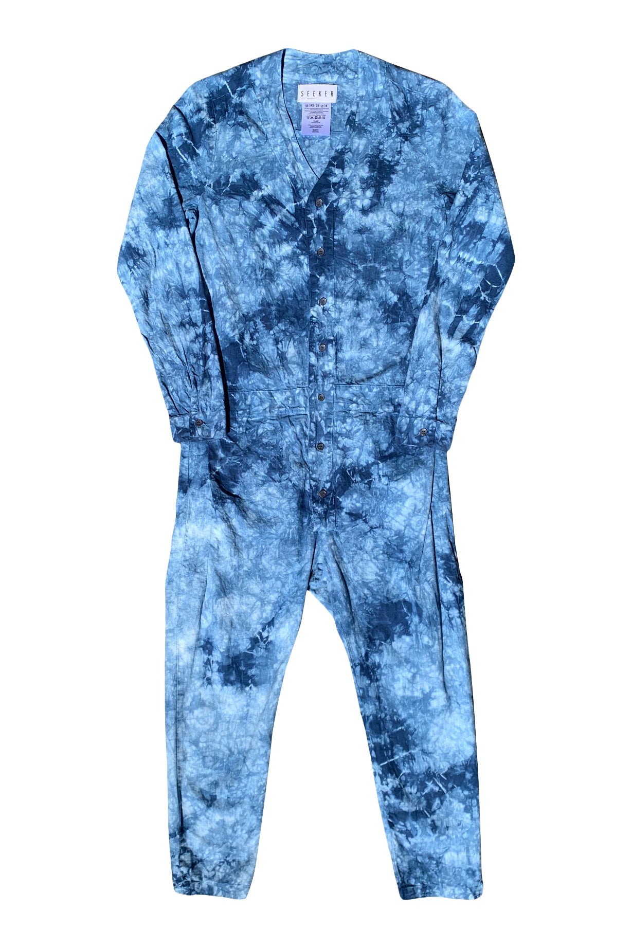 Mono de manga larga en tie dye