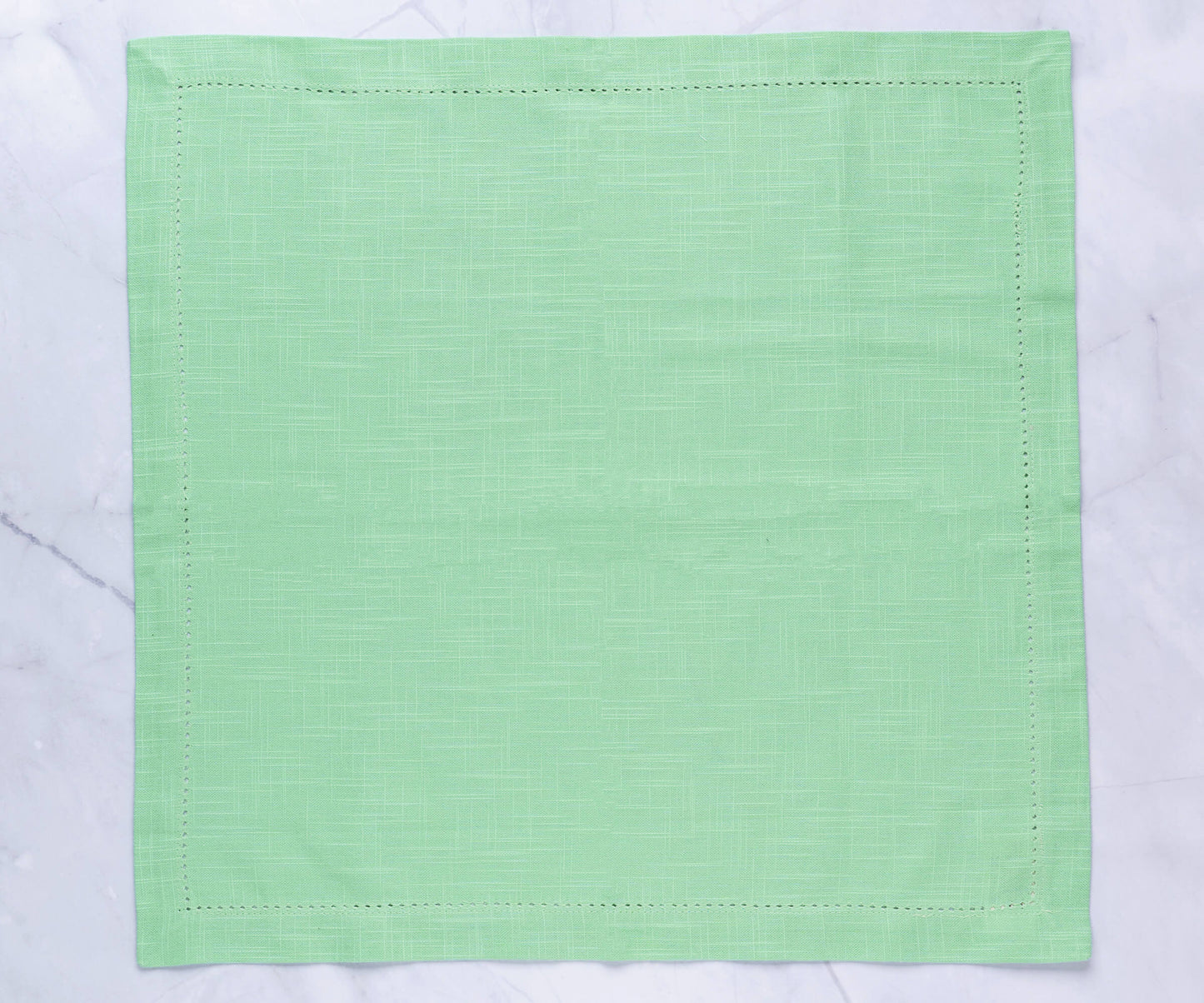 Sage Green Napkins - Hemstitch Napkins