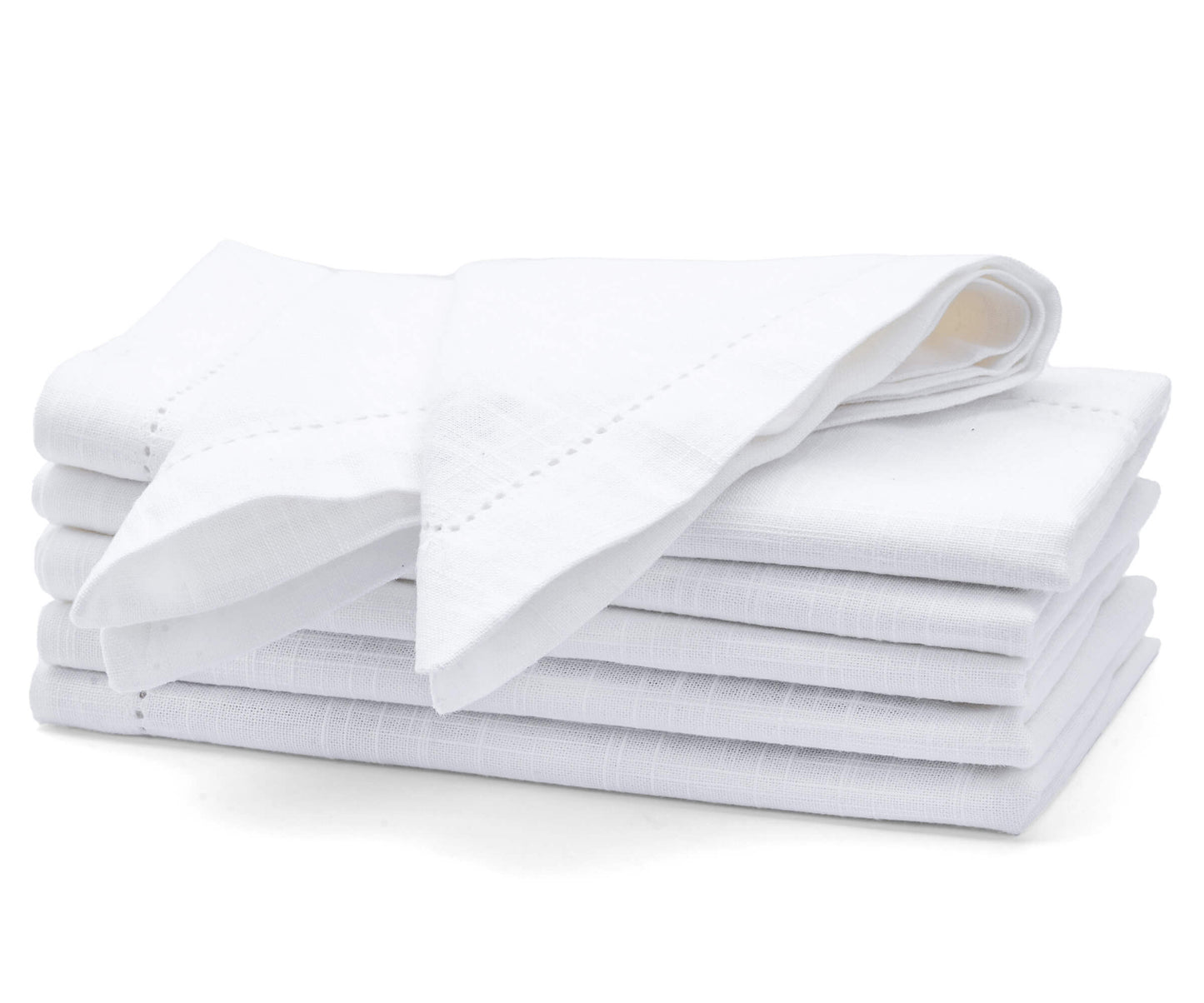 White Cotton Napkins