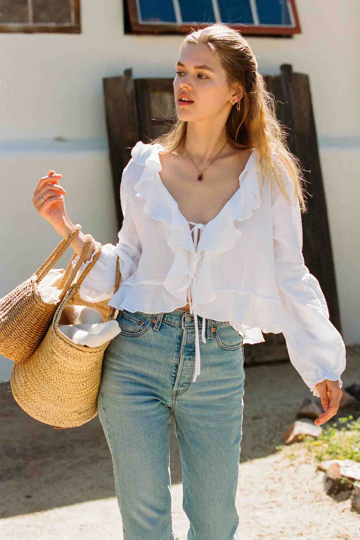 Camiseta Houston - Blanca